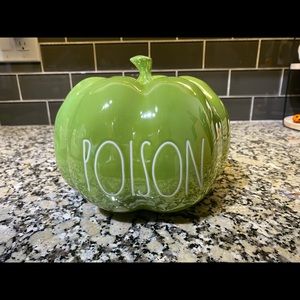 Rae Dunn 2021 Iridescent POISON Pumpkin New